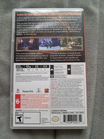 Juego jumanji Switch - miniatura 2