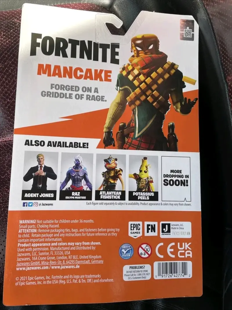 Figura Fortnite Mancake articulada - 2