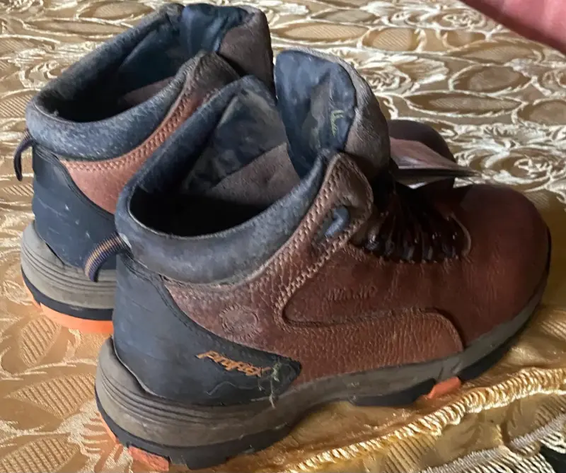 Botas de trabajo impermeables cafe - 2
