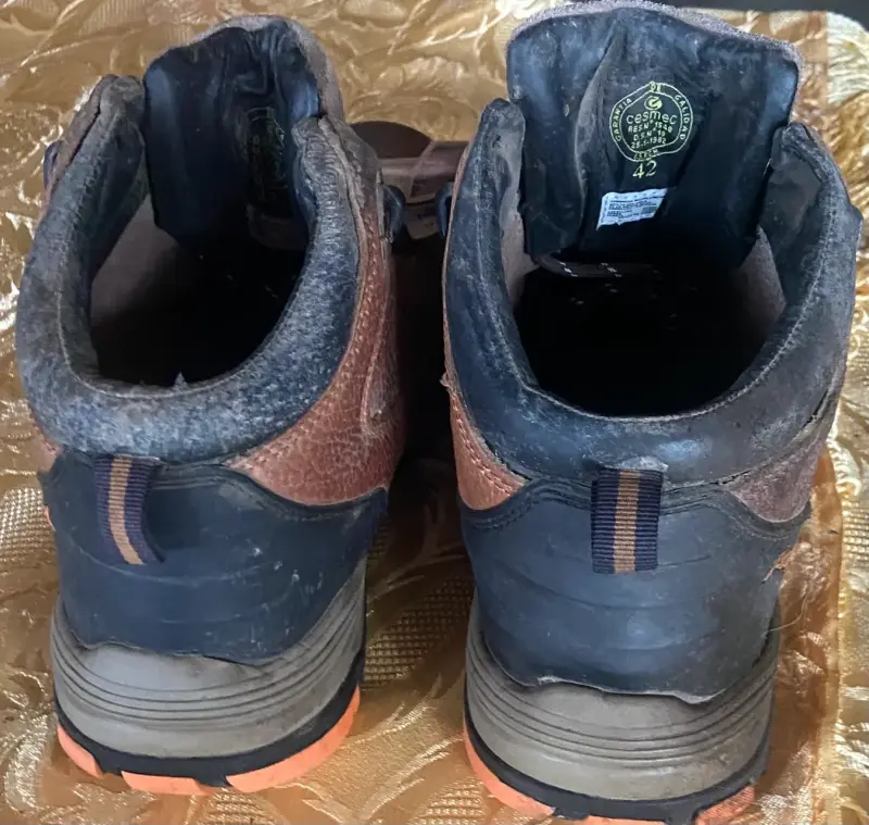 Botas de trabajo impermeables cafe - 3