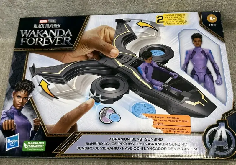 JugueteBlack Panther Wakanda Foreve incluye figura - 5