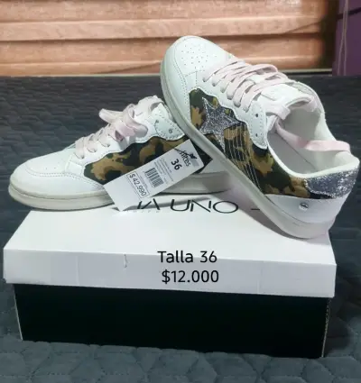Zapatillas blancas Adidas Talla 40 - miniatura 2