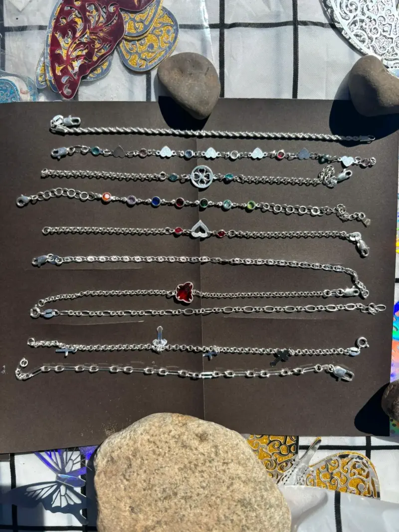 Pulseras de plata 9.25