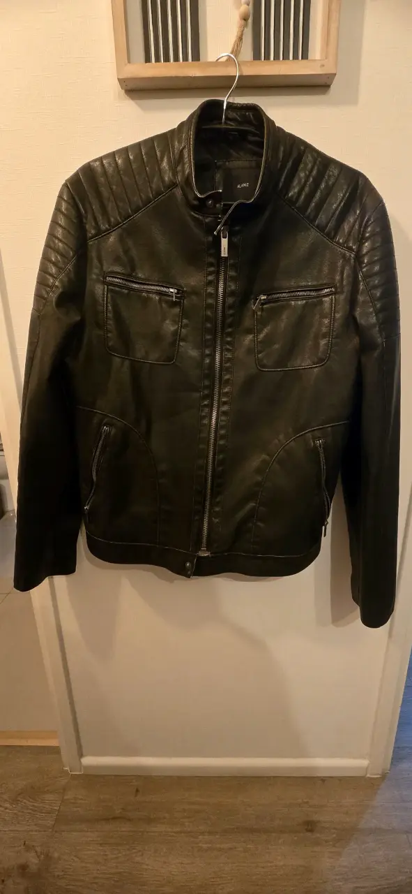 Chaqueta de cuero negra Alaniz - 2