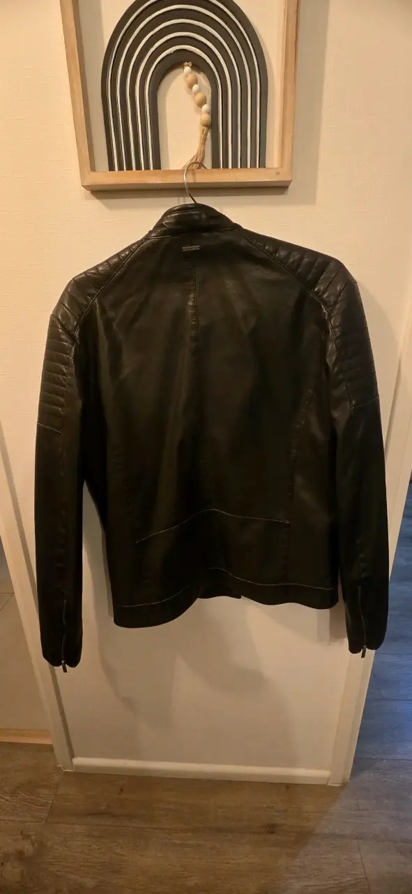 Chaqueta de cuero negra Alaniz - 3