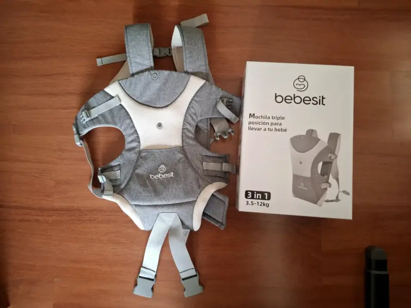 Mochila porta bebé Bebesit 3 en 1