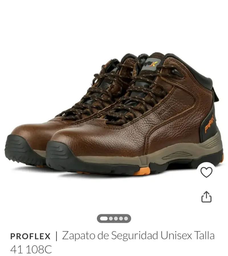 Botas de seguridad Proflex marrón