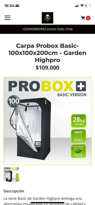 Kit indoor cultivo Probox - miniatura 2