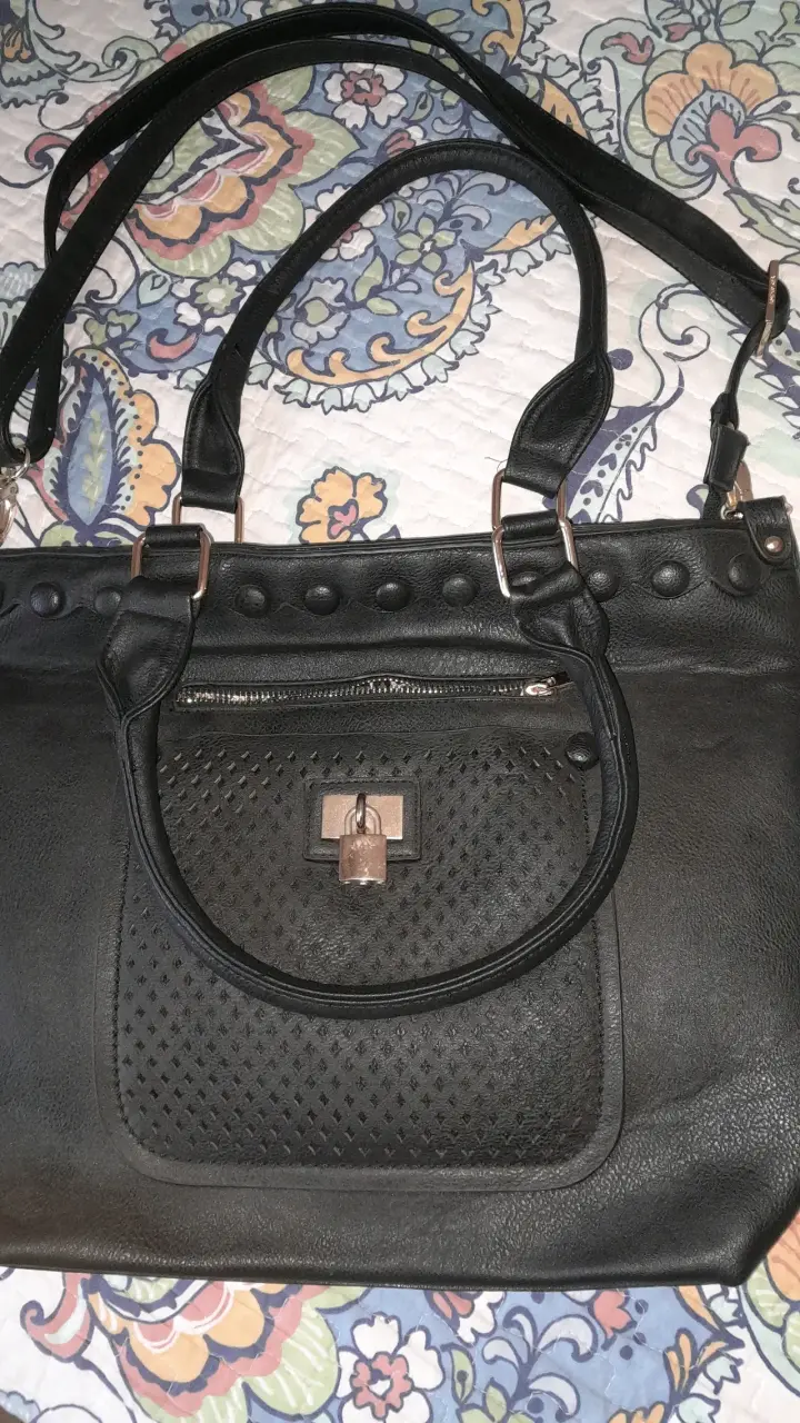 Bolso negro grande - 3