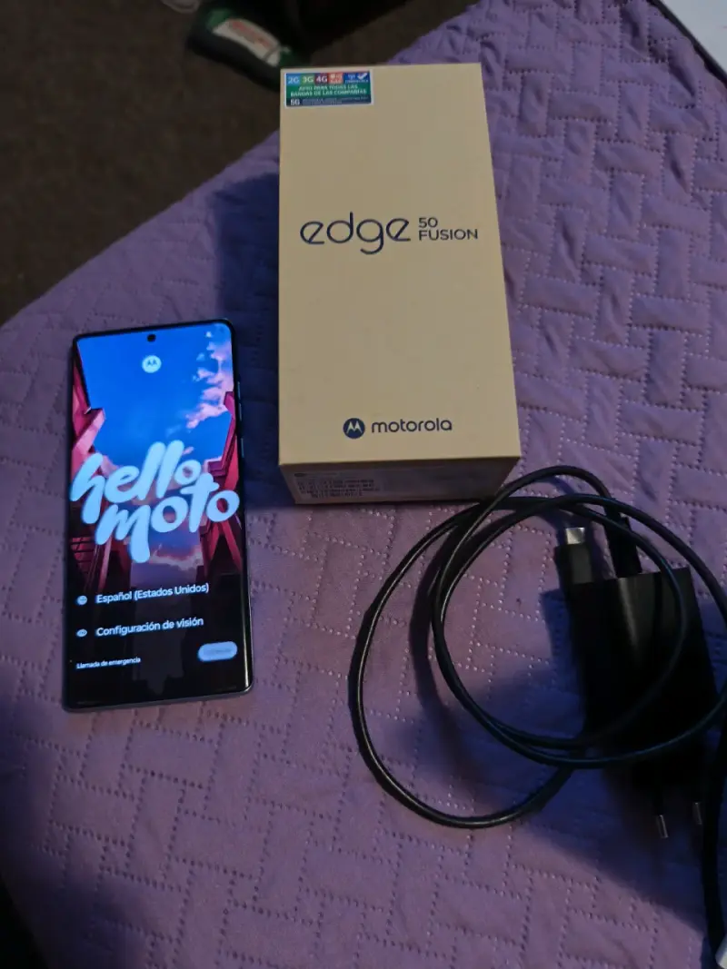 Motorola Edge 50 Fusion celeste - 1