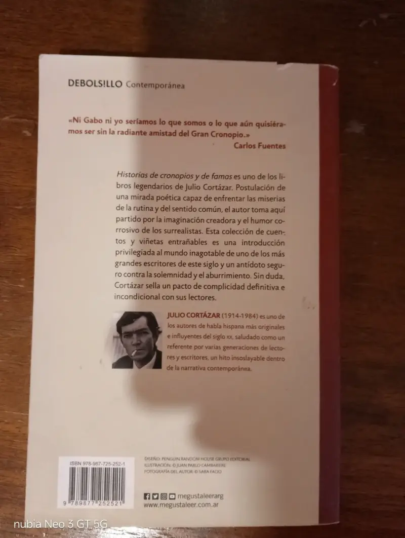 Libro Julio Cortázar Historias - 2