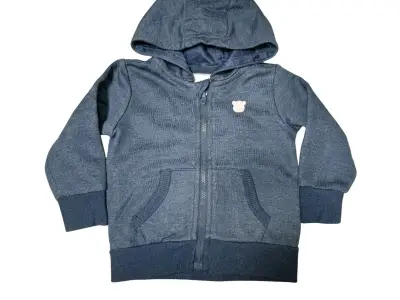 Polerón gris para niños - miniatura 3