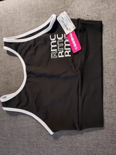 Camiseta sin mangas negra RMC - miniatura 1