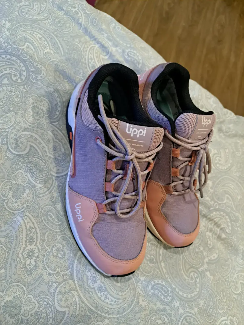 Zapatillas deportivas rosas y lilas - 4