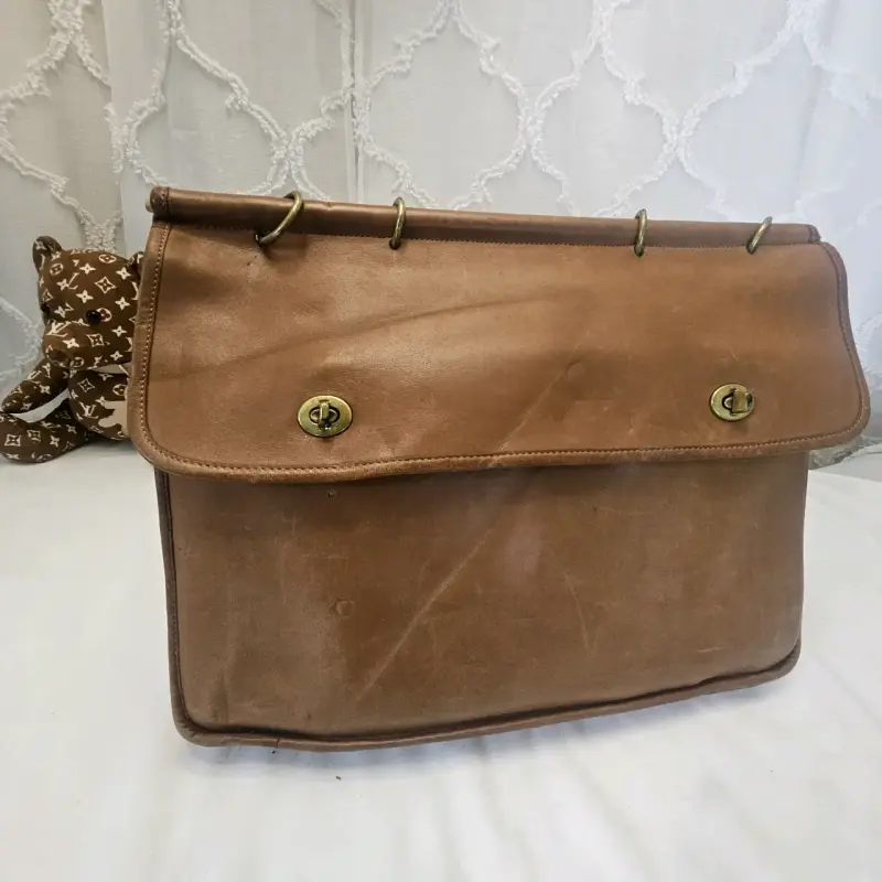 Maletín de cuero vintage - 1
