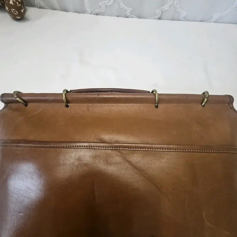 Maletín de cuero vintage - 3