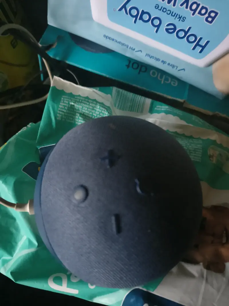 Altavoz inteligente Echo Dot azul