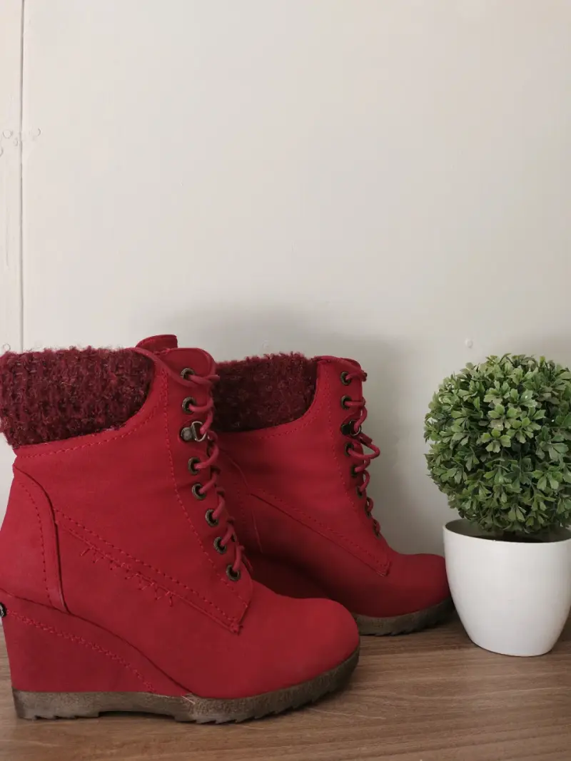 Botines taco alto - 5