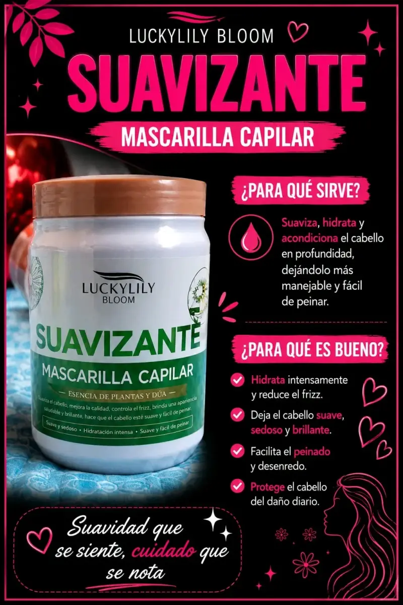 Mascarilla capilar brillo LuckyLily - 2