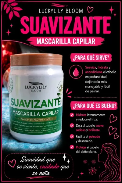 Mascarilla capilar brillo LuckyLily - miniatura 2