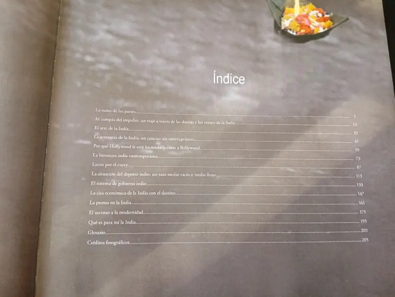 Libro 'La India' a color - 2