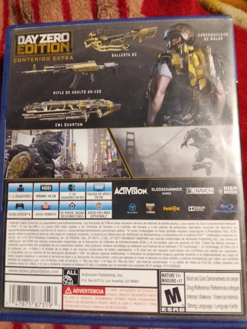Juego PS4 thedivision, callofduty,fiaformula - 6