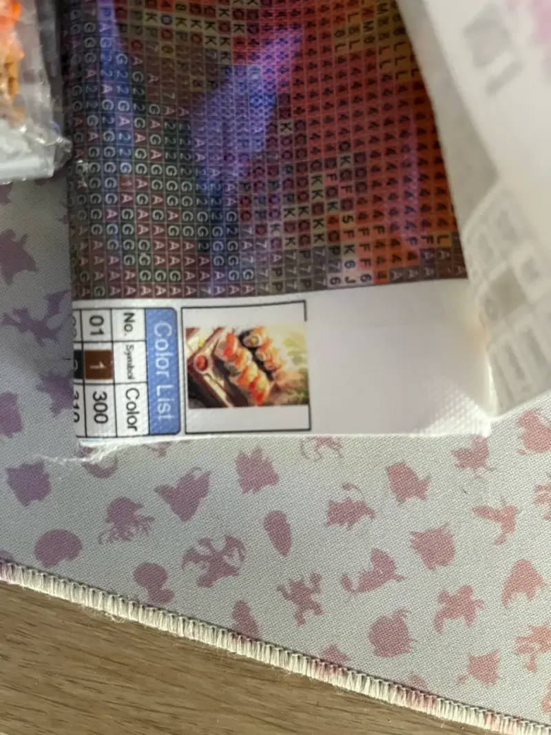 Kit de bordado con diamantes - 1