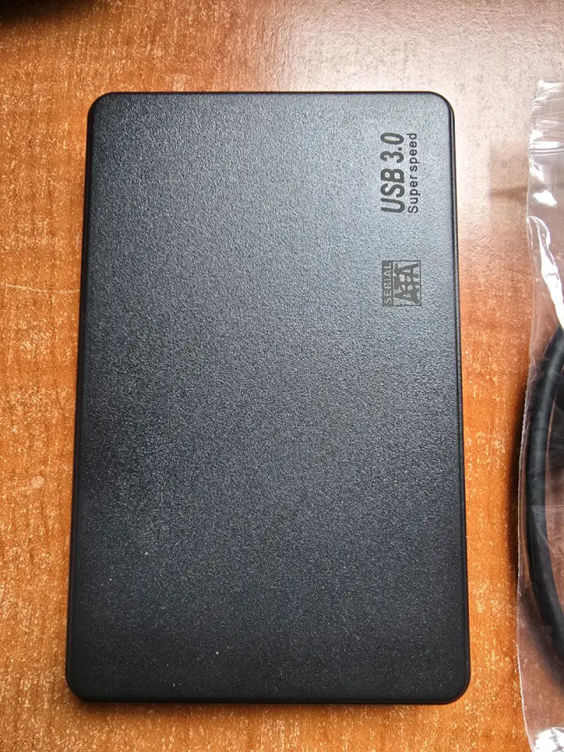 Disco duro externo USB 3.0 con riesgo 1T - 1