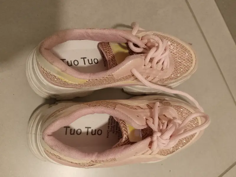 Zapatillas rosadas brillantes - 5