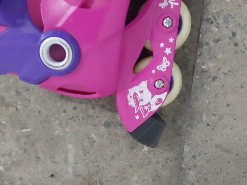 Patines en línea rosa y morado - 5