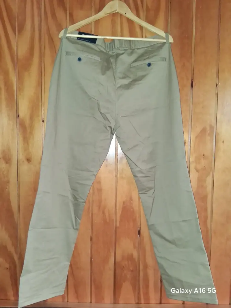 Pantalones caqui casuales - 2