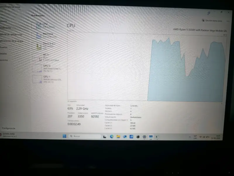 ASUS TUF Gaming FX505DT GTX 1650 SSD 512GB - 4