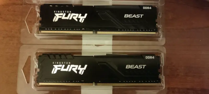 Memoria RAM 16GB (2x8) Kingston Fury DDR4 2666mhz - 1