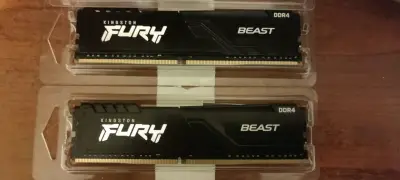 Memoria RAM 16GB (2x8) Kingston Fury DDR4 2666mhz - miniatura 1