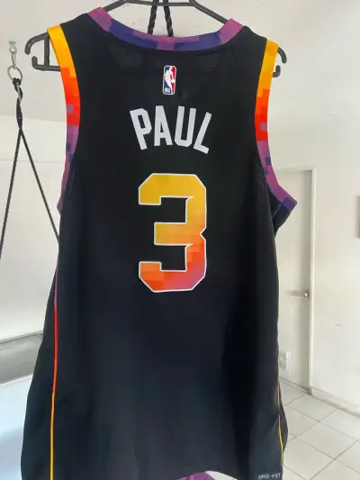 Camiseta NBA Authentics negra - miniatura 2