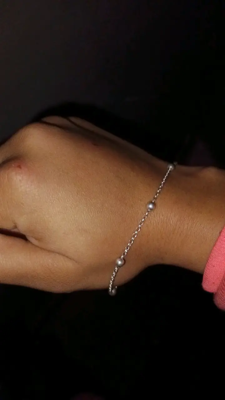 Pulsera de cadena con cuentas