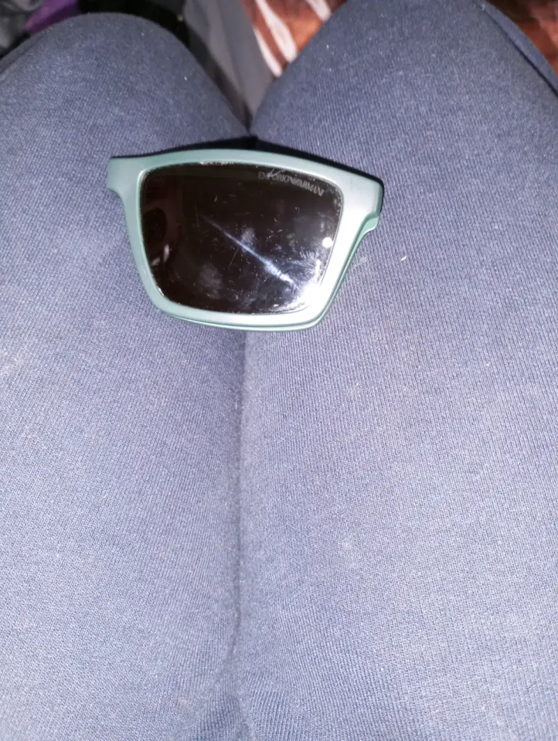 Gafas de sol unisex negras con imán - 3
