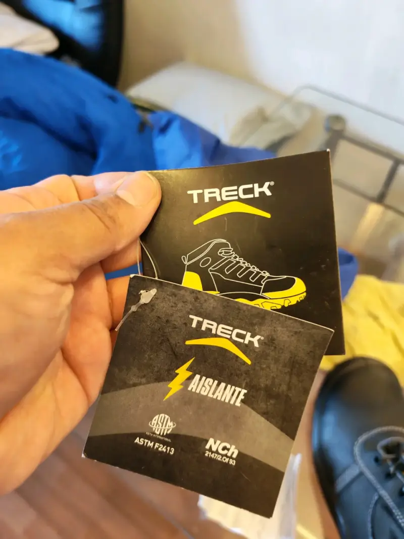 Botín de seguridad negro Treck - 2