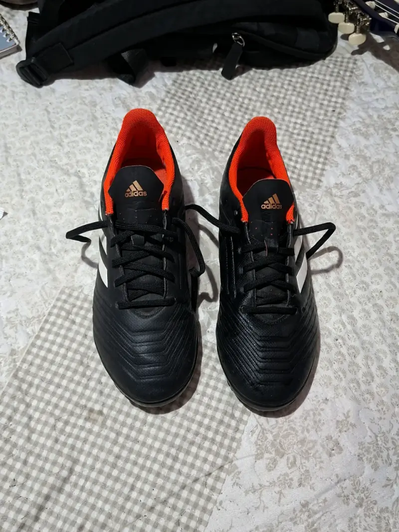 Zapatillas fútbol Predator negras - 4