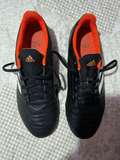 Zapatillas fútbol Predator negras - miniatura 5