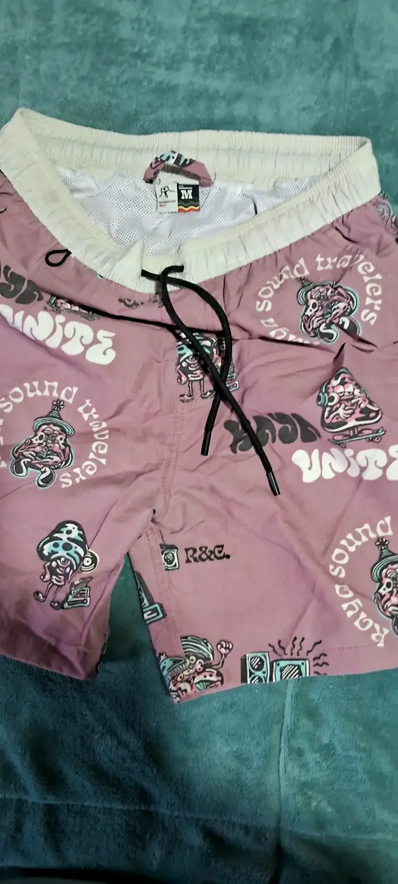 Shorts coloridos con estampado kaya unite - 1