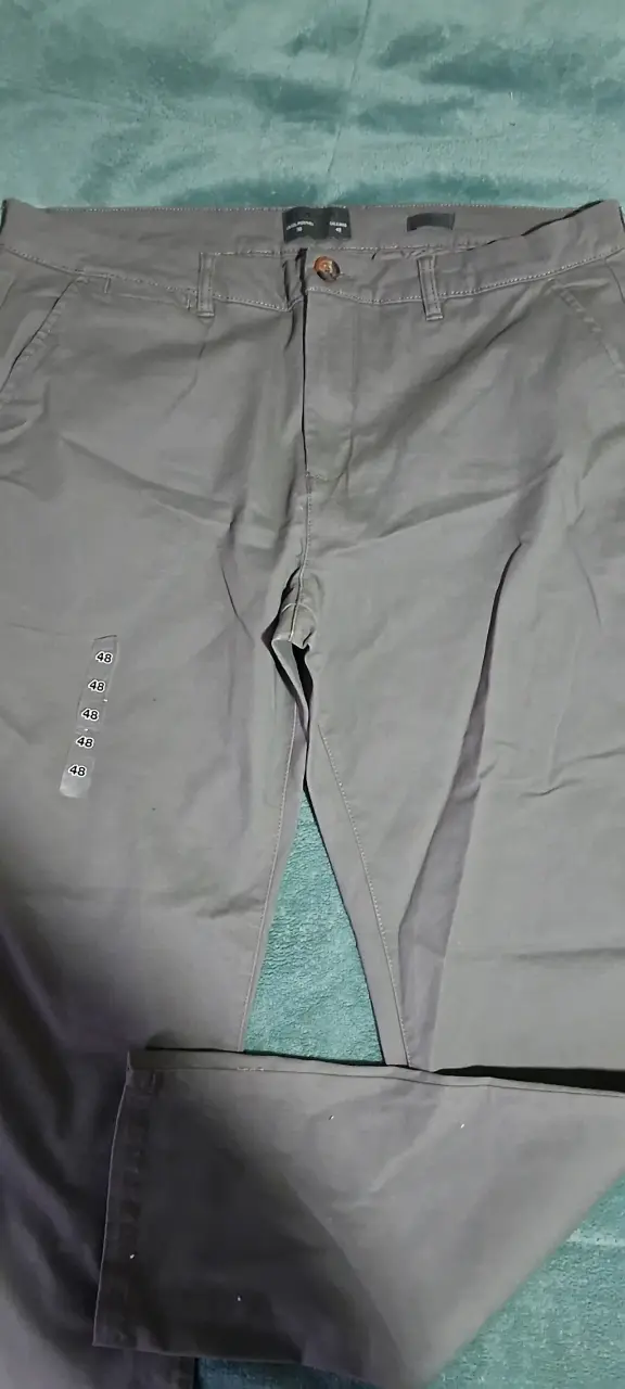 Pantalón gris talla 48 - 1