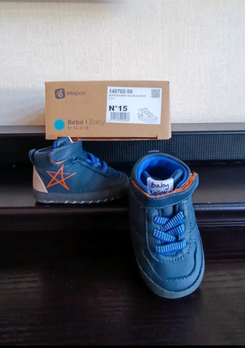 Zapatilla Colloky bebé talla 15