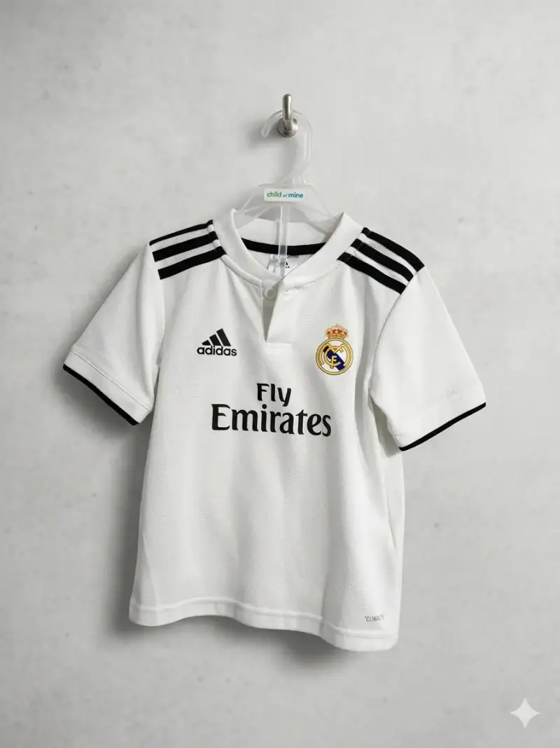 Equipo de fútbol Real Madrid niño/ blanca - 1