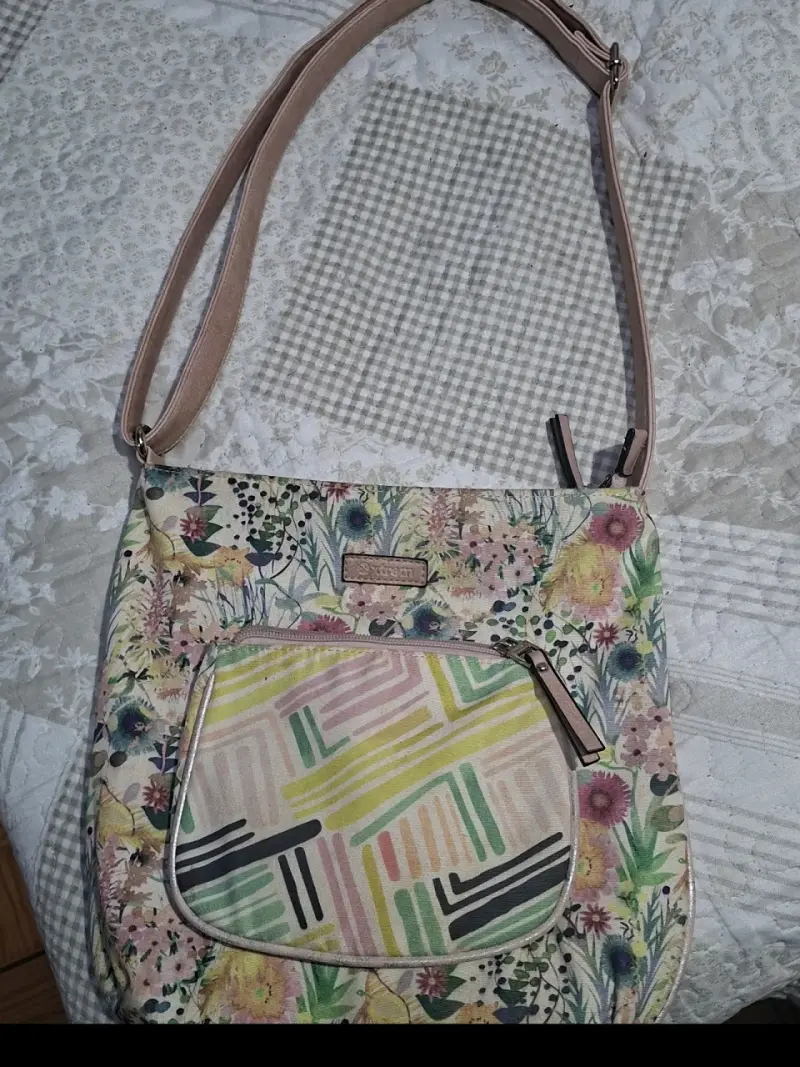Mochila floral multicolor extream - 1