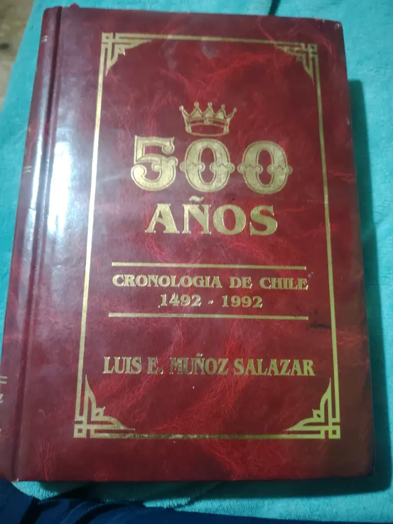 Libro 500 Años Cronología de Chile