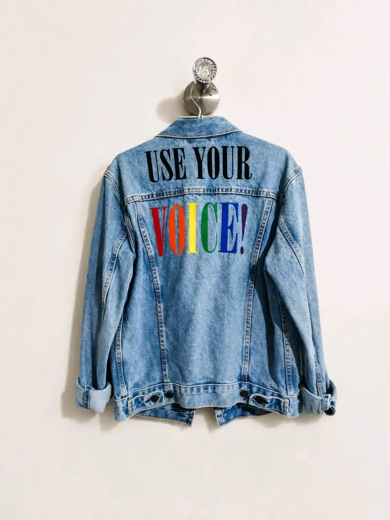 Chaqueta de mezclilla azul marca Levi’s - 3