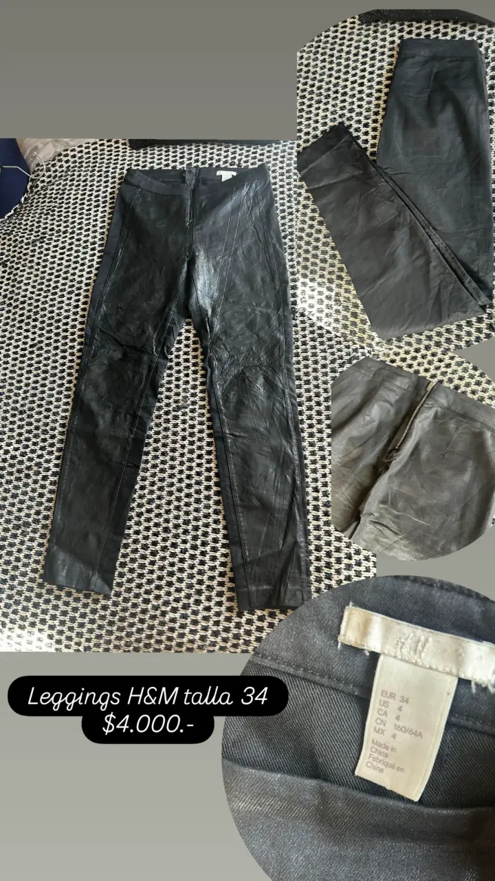 Leggings negros H&M talla 34