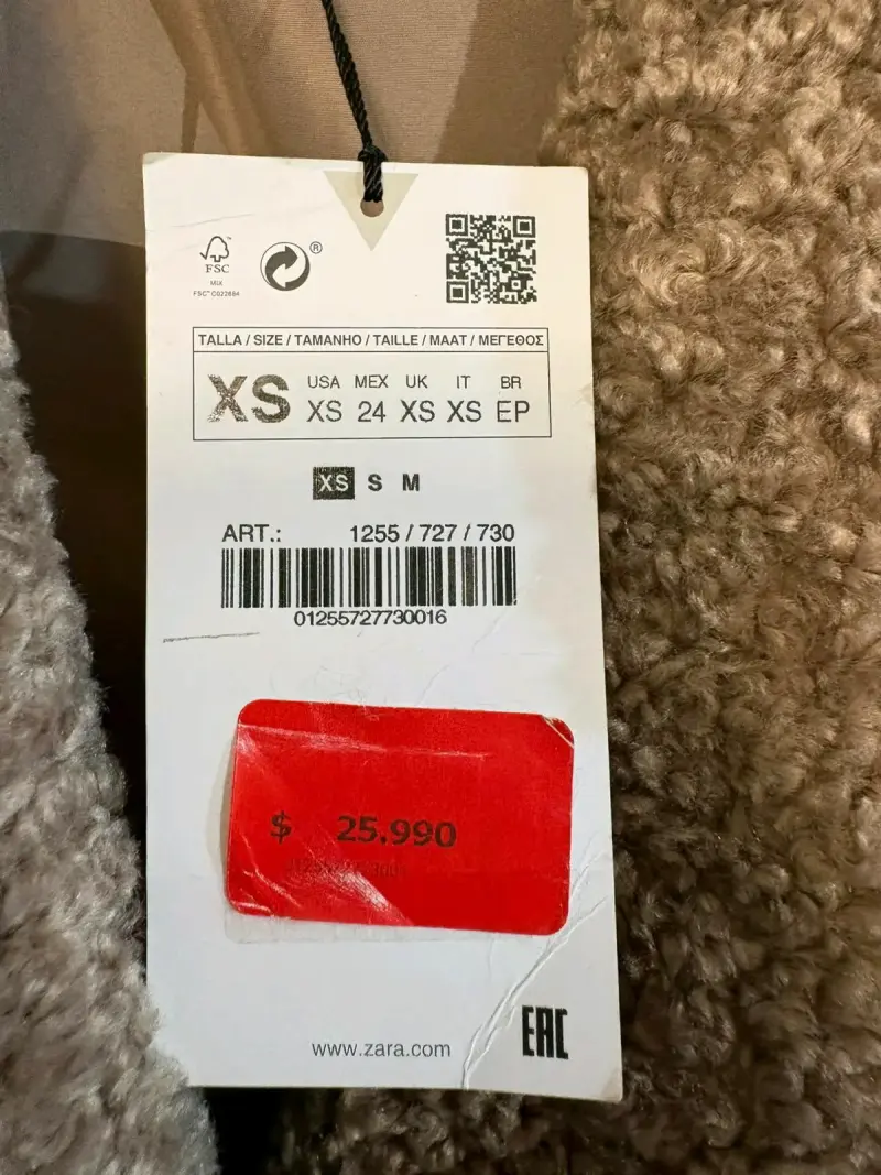 Abrigo Zara - 3