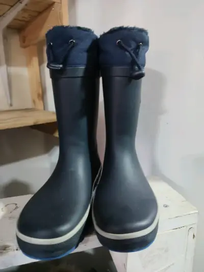 Botas de lluvia azules TALLA "33" - miniatura 1
